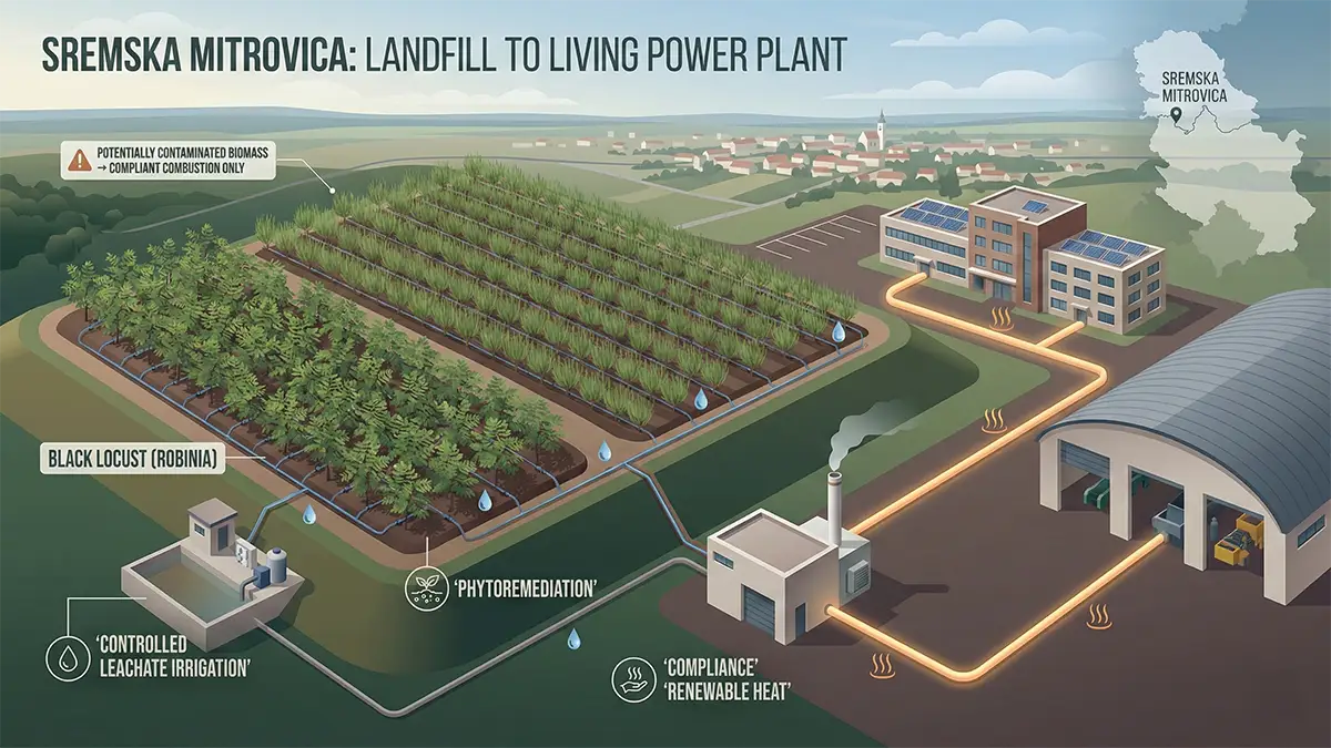 Turning a Landfill into a Living Power Plant:  Energy Crops Business Plan for Sremska Mitrovica